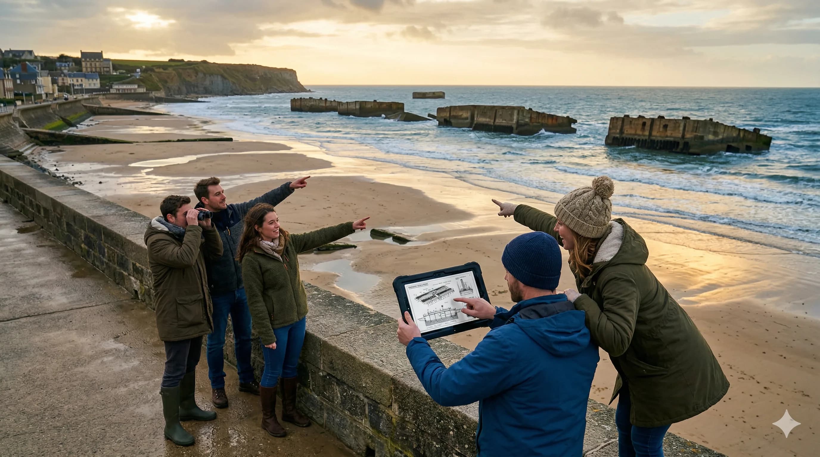 Escape game Arromanches - 2 parcours