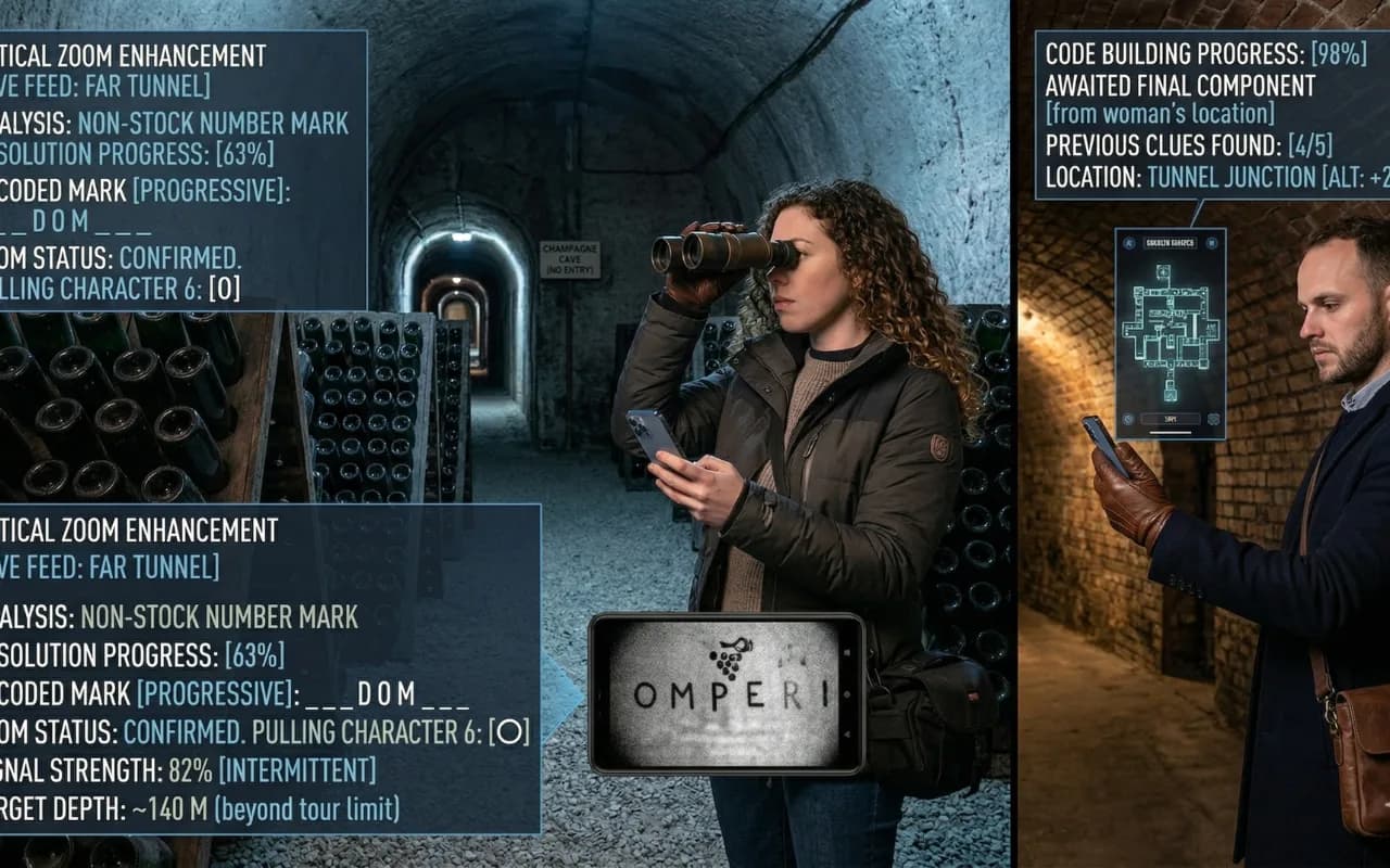 Escape game Épernay - 1 parcours