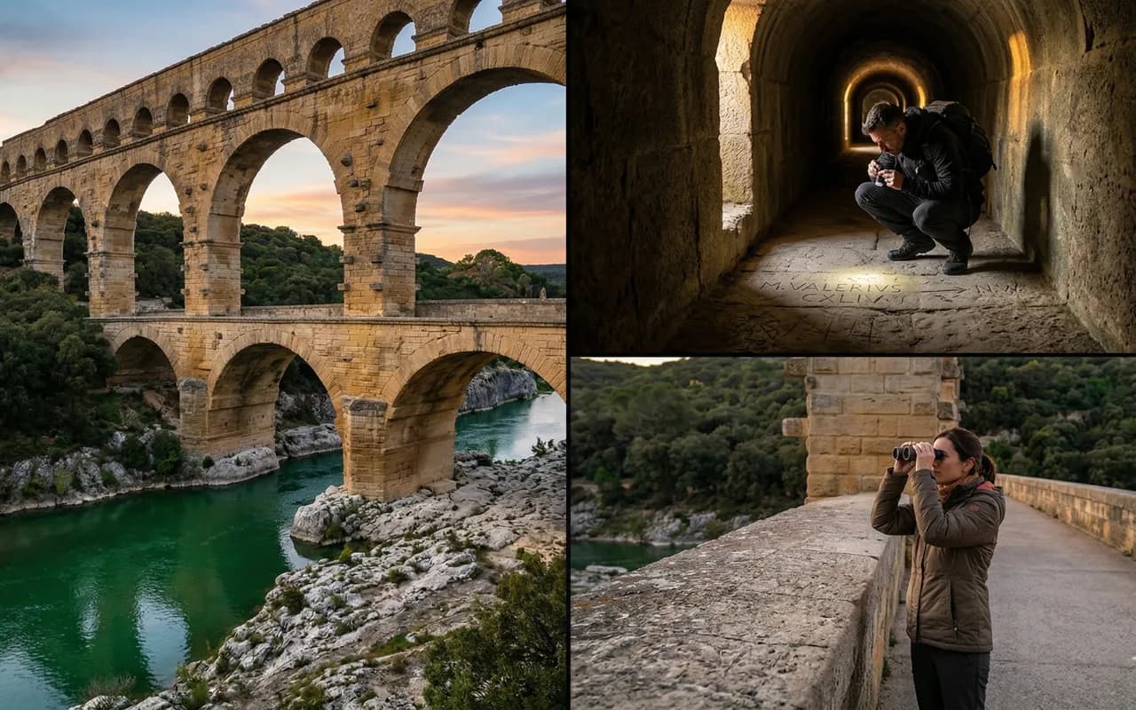 Escape game Pont du Gard - 1 parcours