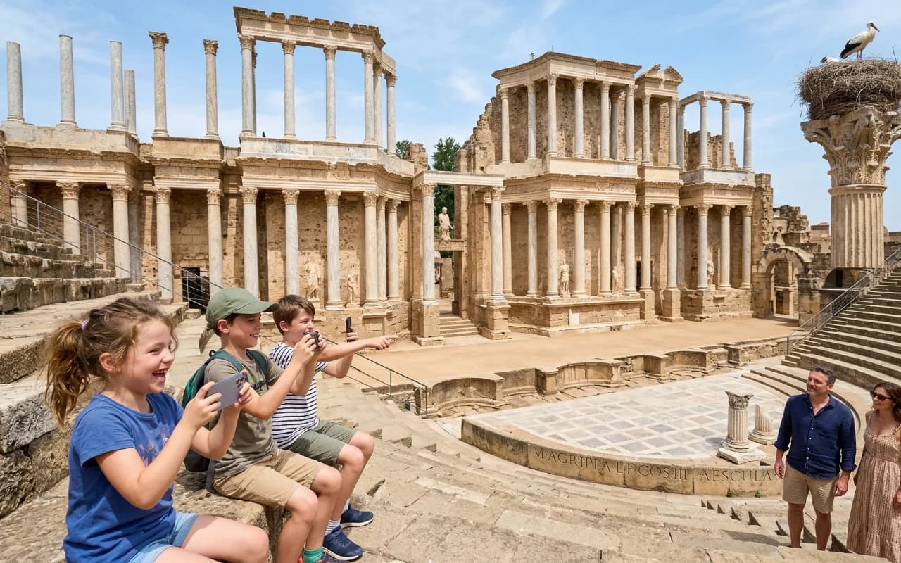 Escape game Augusta Emerita - Mérida · Roman historic centre