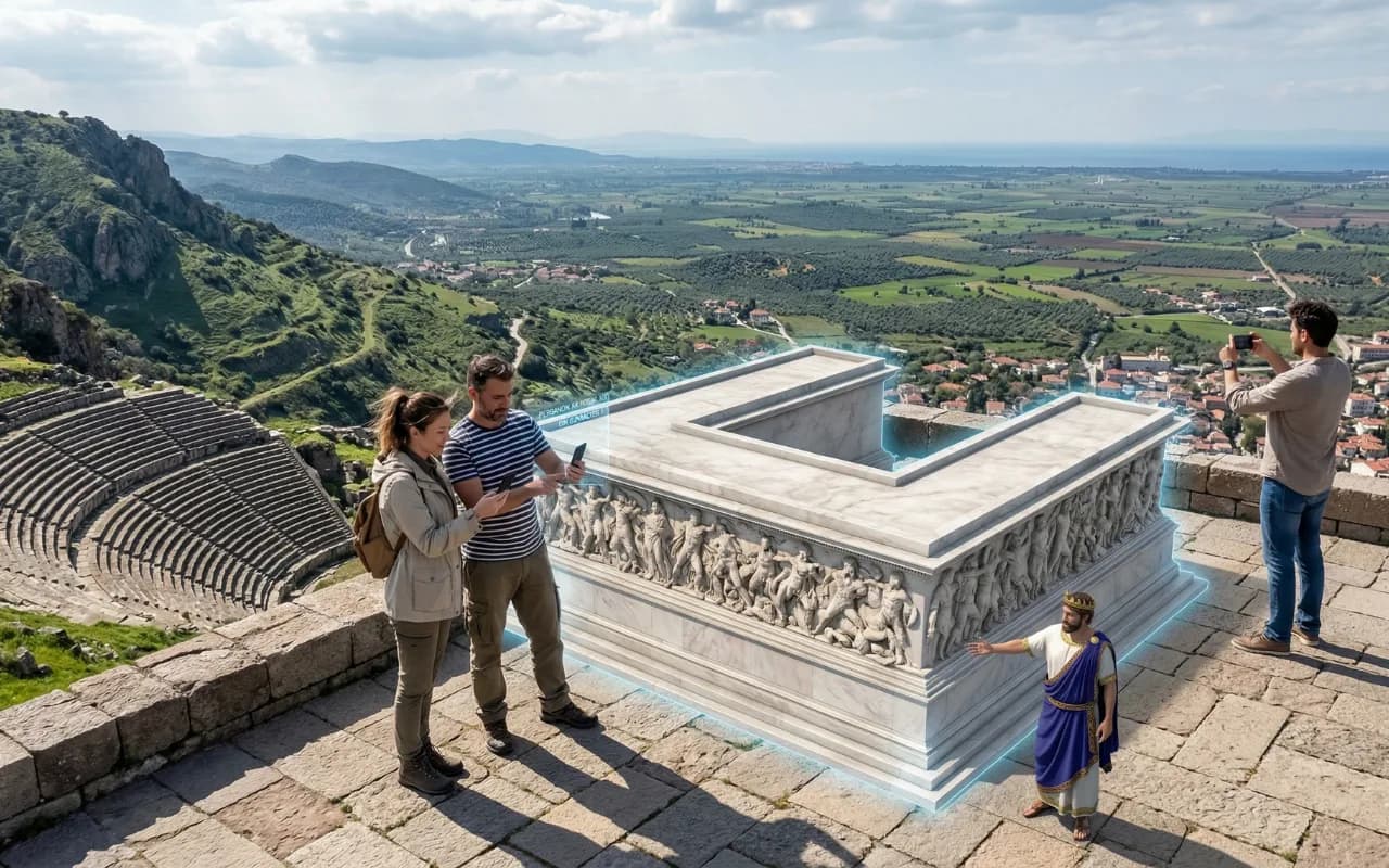 Escape game The Altar of Zeus - Acropolis of Pergamon, Bergama