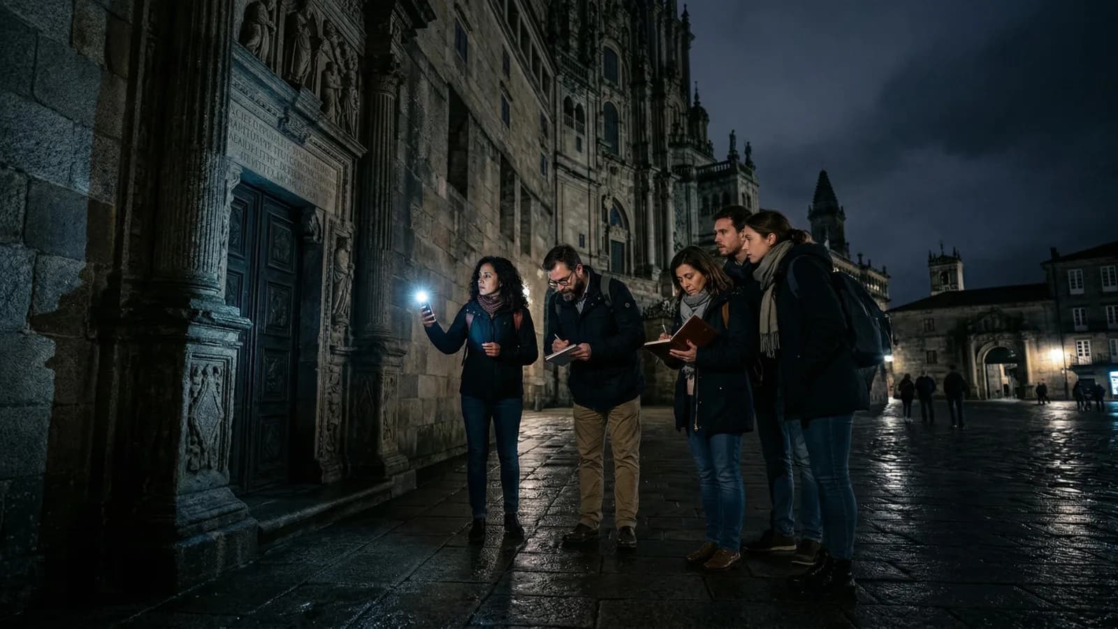 Escape game The Inquisitor of Compostela - Santiago · Old town & Plaza de la Quintana