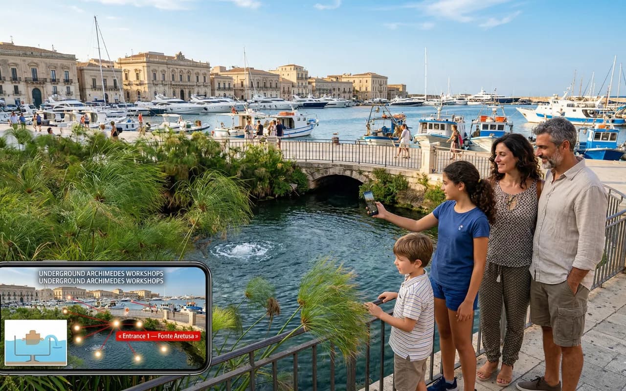 Escape game Archimedes’ Invention - Ortygia, historic centre of Syracuse