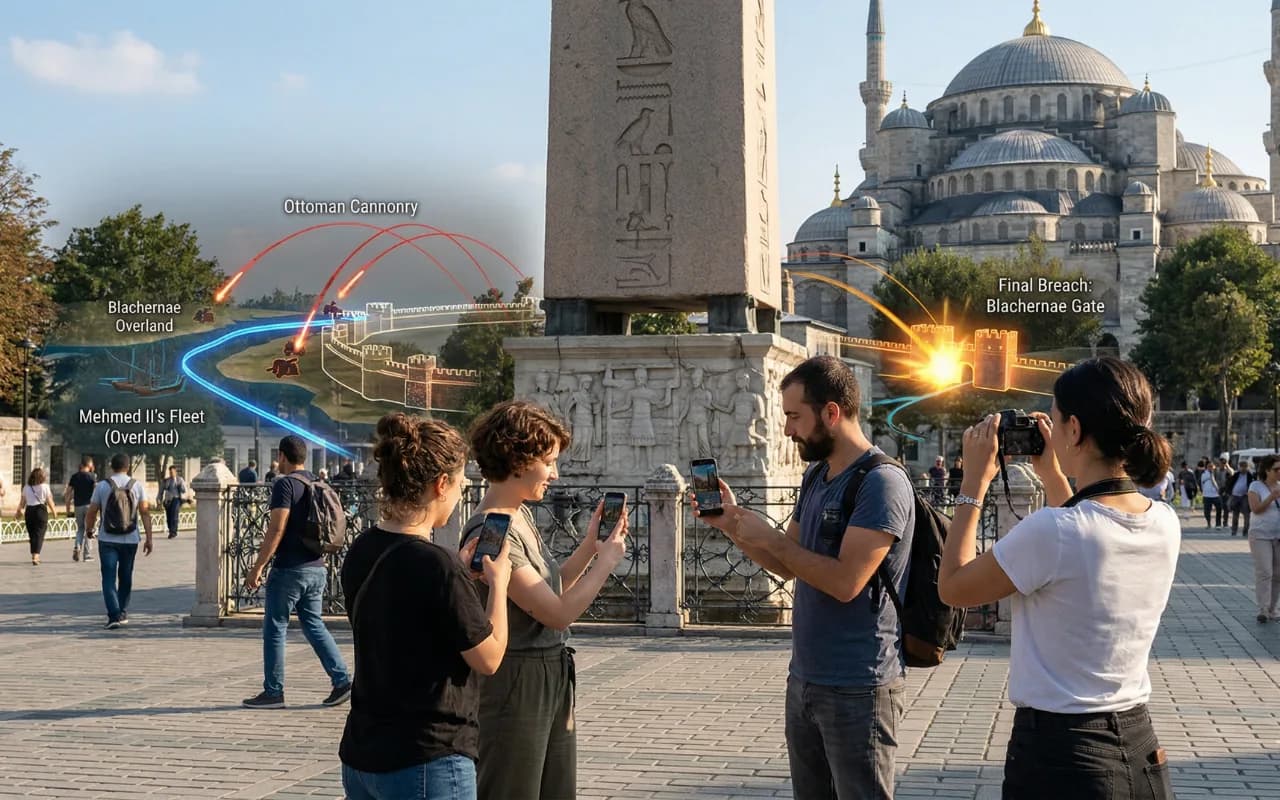 Escape game The Fall of Constantinople - Sultanahmet and Topkapi, Istanbul