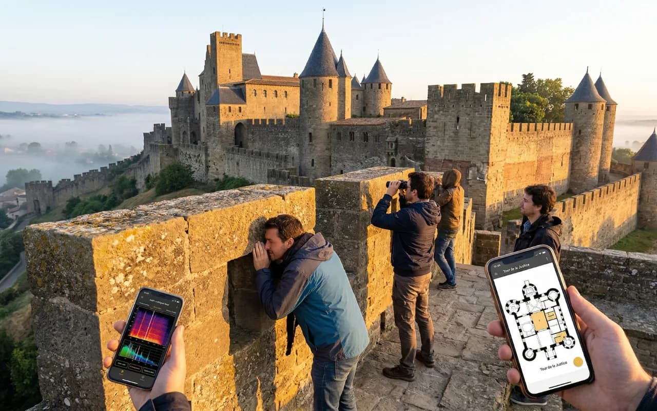 Escape game The Cathar Citadel - Carcassonne · Medieval citadel & double walls