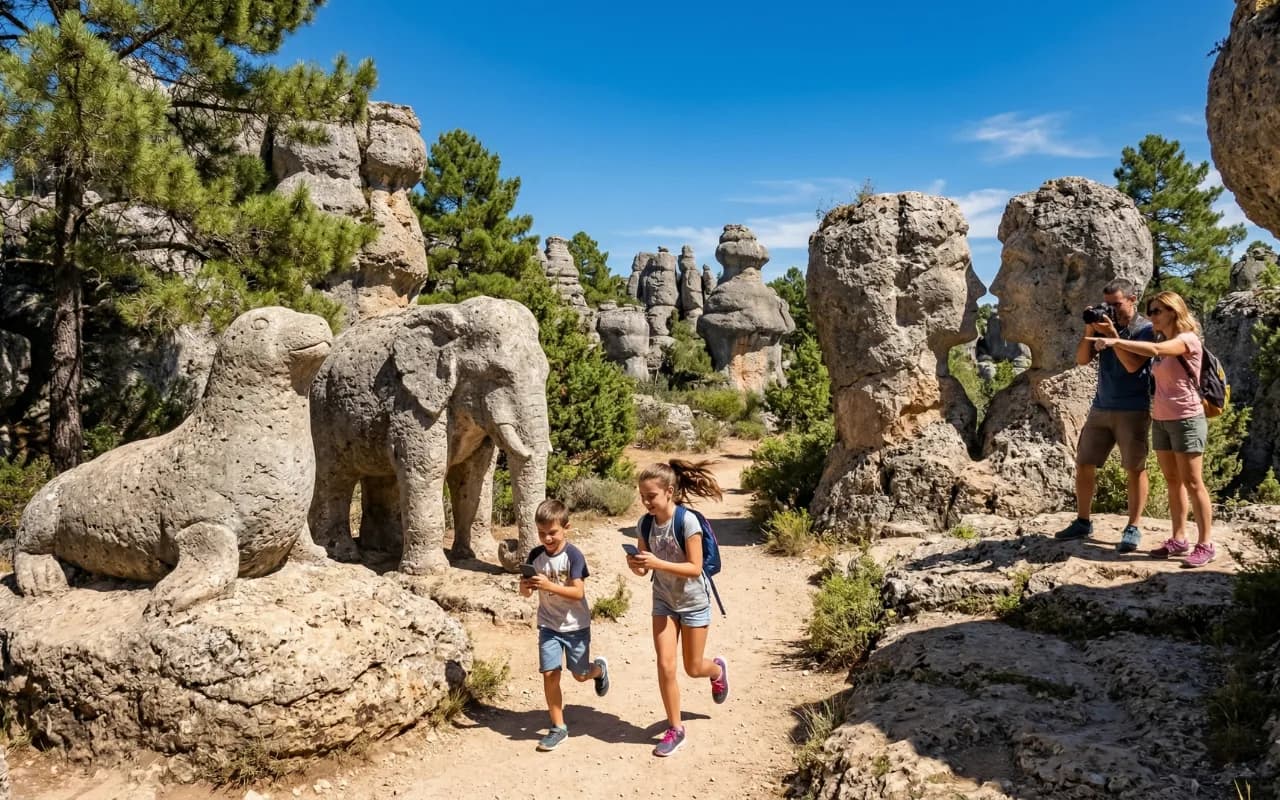 Escape game The Enchanted City - Cuenca · Ciudad Encantada, cathedral & historic center