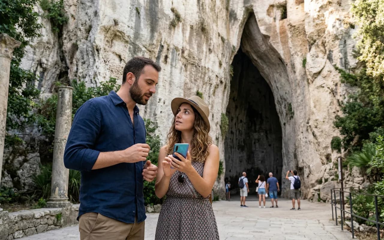 Escape game The Latomia of Paradise - Neapolis Archaeological Park, Syracuse