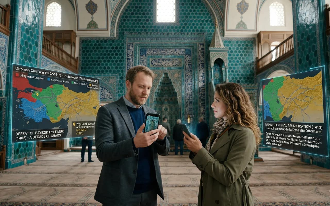 Escape game The Green Mosque - Yeşil and Muradiye quarter, Bursa