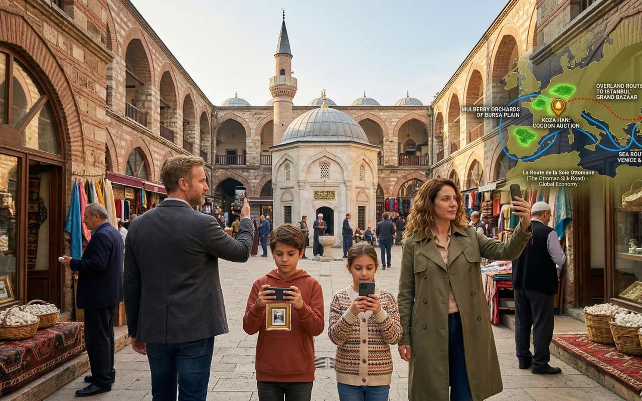 Escape game The Ottoman Silk Road - Bazaar quarter, central Bursa