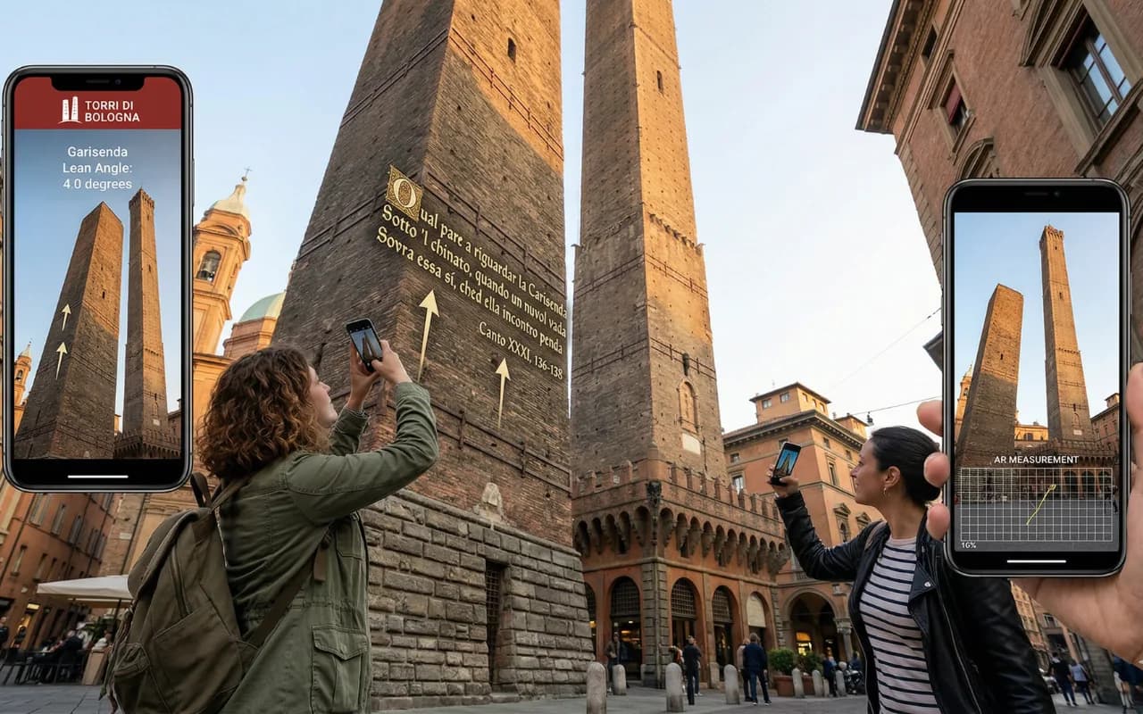 Escape game The Leaning Tower and the Garisenda Curse - Due Torri and university quarter, Bologna