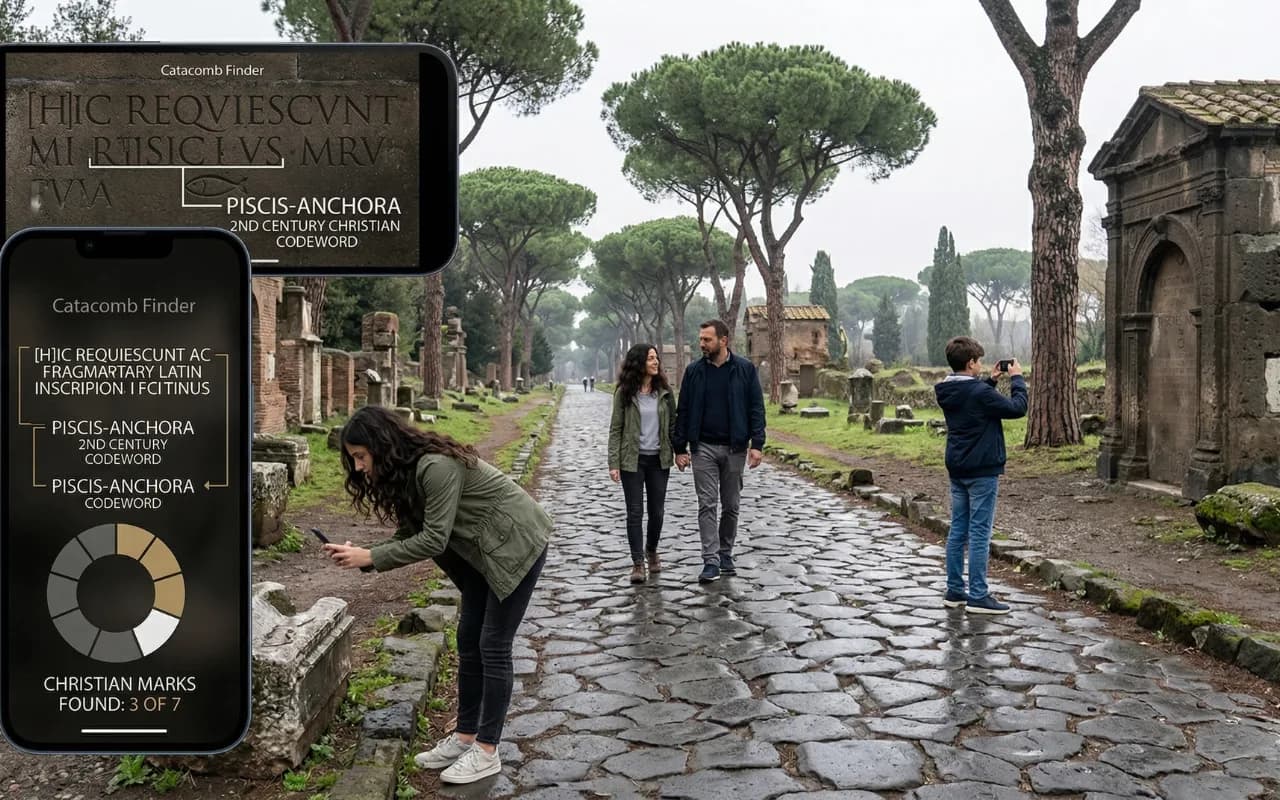 Escape game The Appian Way and the Catacombs - Via Appia Antica, south of Rome