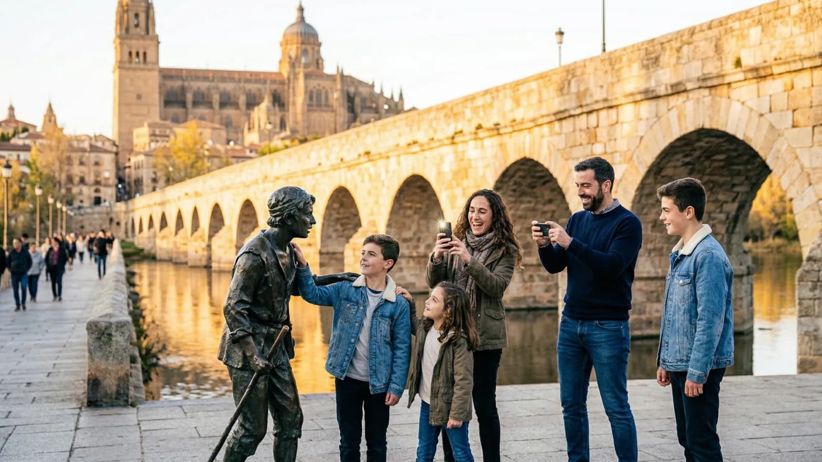 Escape game Lazarillo - Salamanca · Roman bridge, Tormes & historic centre