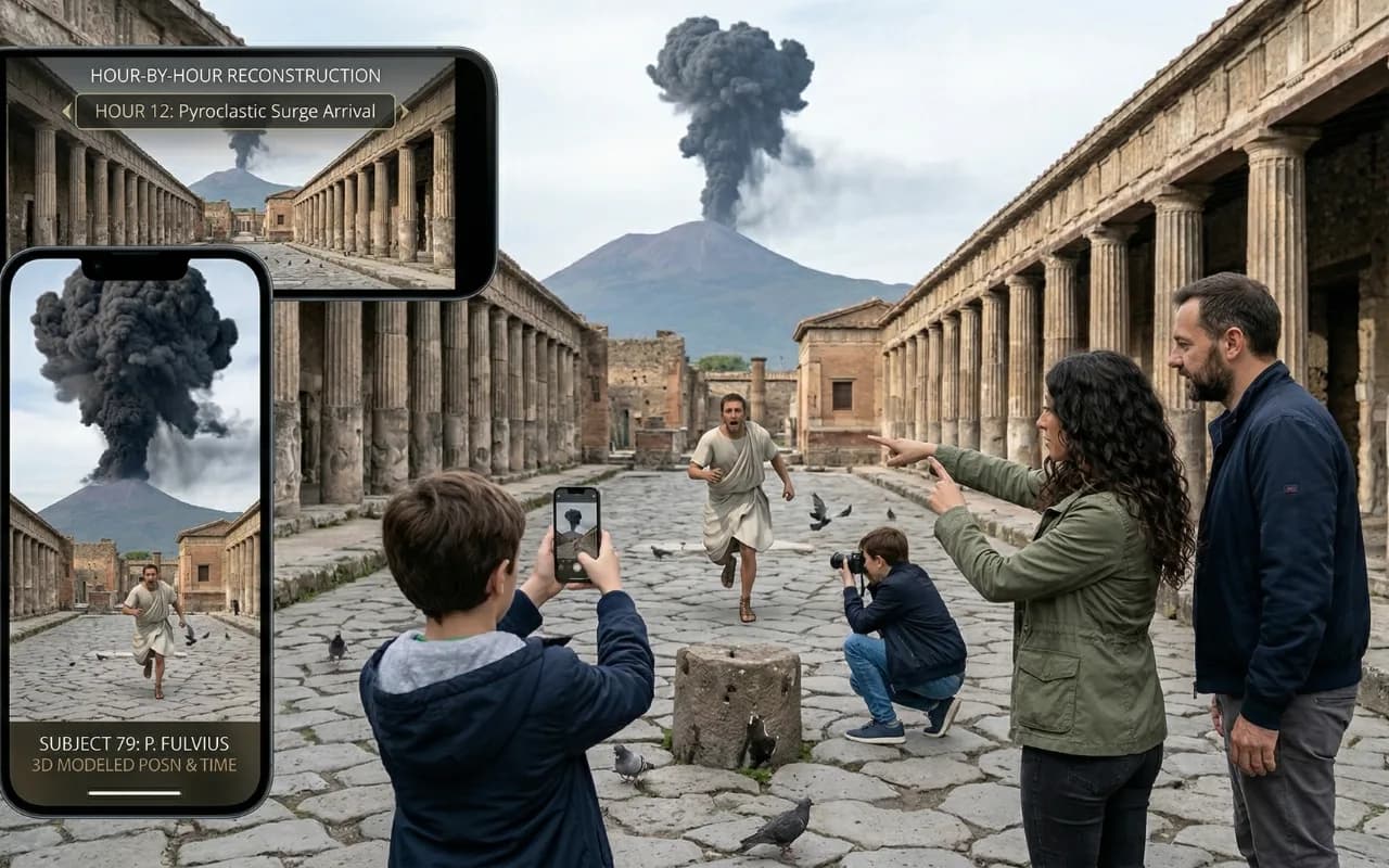 Escape game Pompeii - 1 parcours