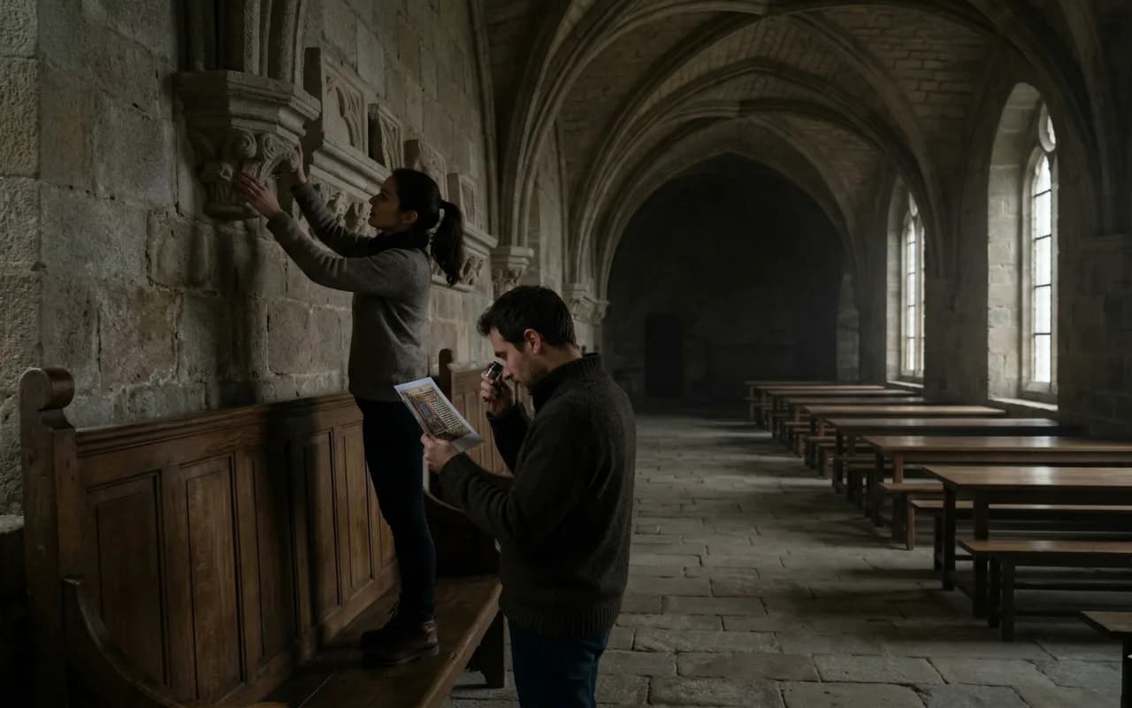Escape game The Manuscript of the Mount - Mont Saint-Michel · From the village to the abbey