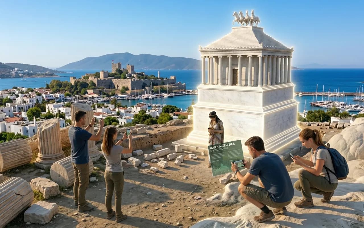 The Mausoleum of Halicarnassus