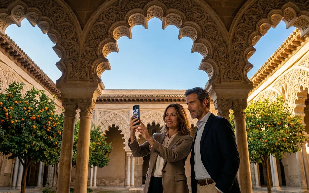 Escape game The Palace of a Thousand Columns - Zaragoza · Aljafería & historic centre