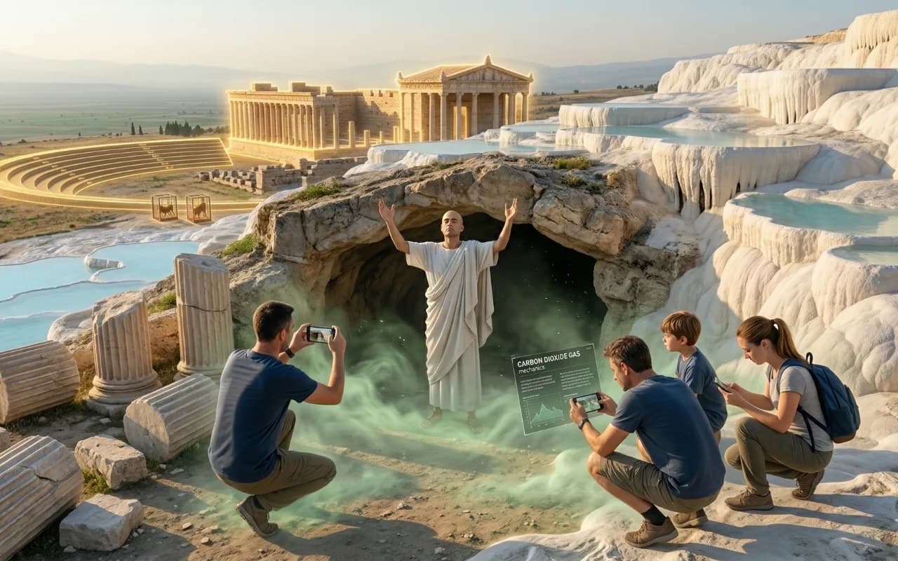 Escape game The Plutonium of Hierapolis - Temple of Apollo and Plutonium, Hierapolis