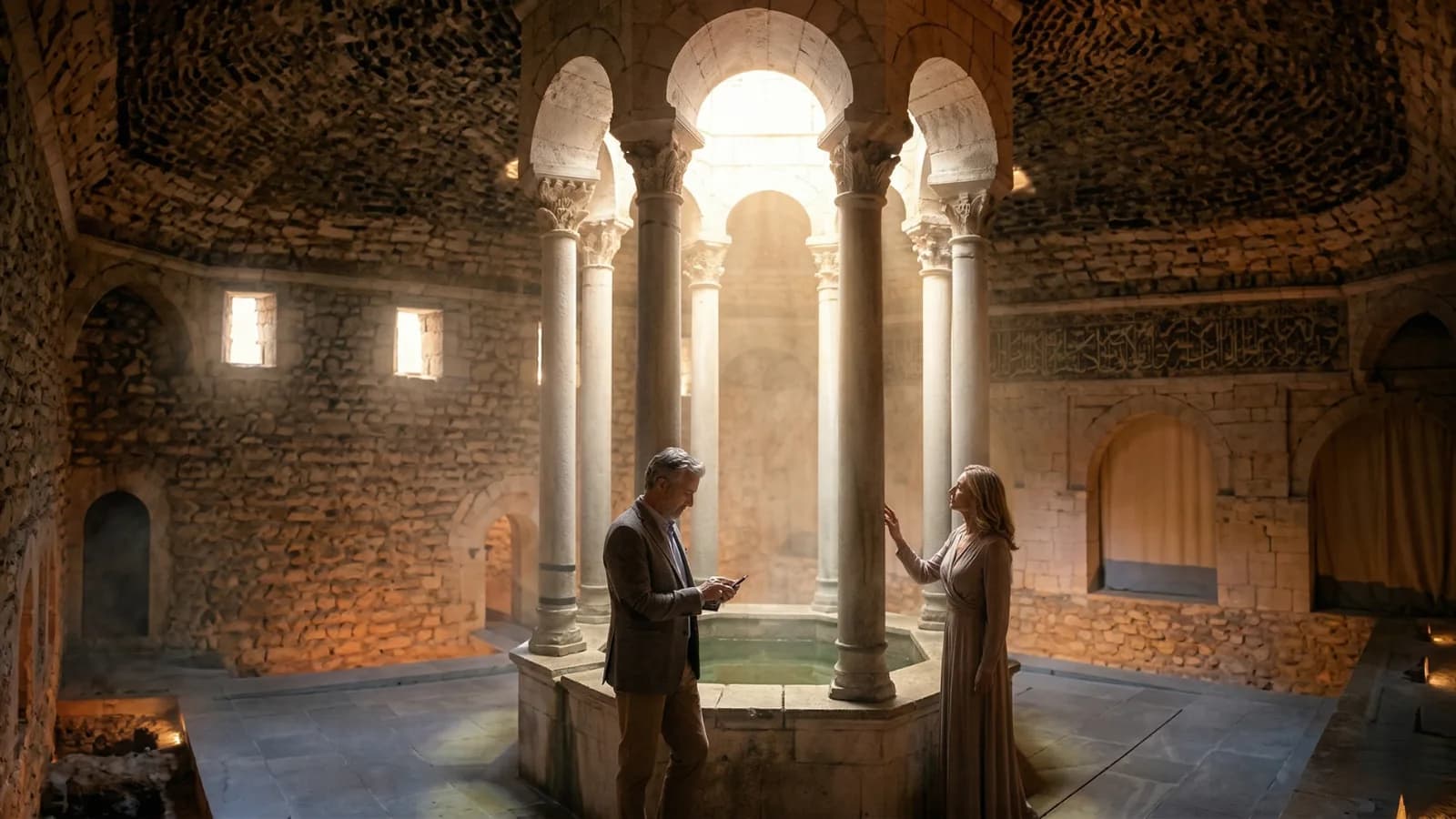 Escape game The Alchemist's Baths - Girona · Banys Àrabs & Monastery of Sant Pere de Galligants
