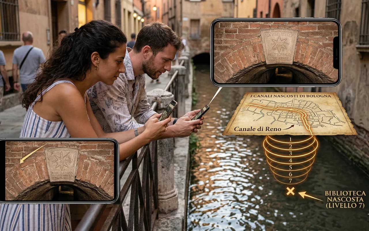 Escape game Bologna's Hidden Canals - Historic centre of Bologna, Emilia-Romagna
