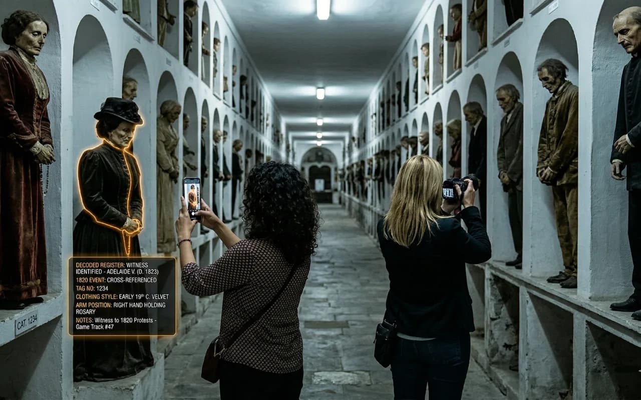 Escape game The Capuchin Catacombs - Cappuccini district, Palermo