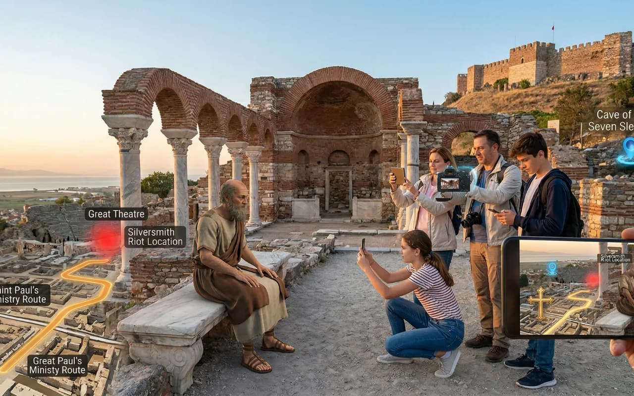 Escape game The Christians of Ephesus - Basilica of St John, House of the Virgin and Ephesus, Selçuk