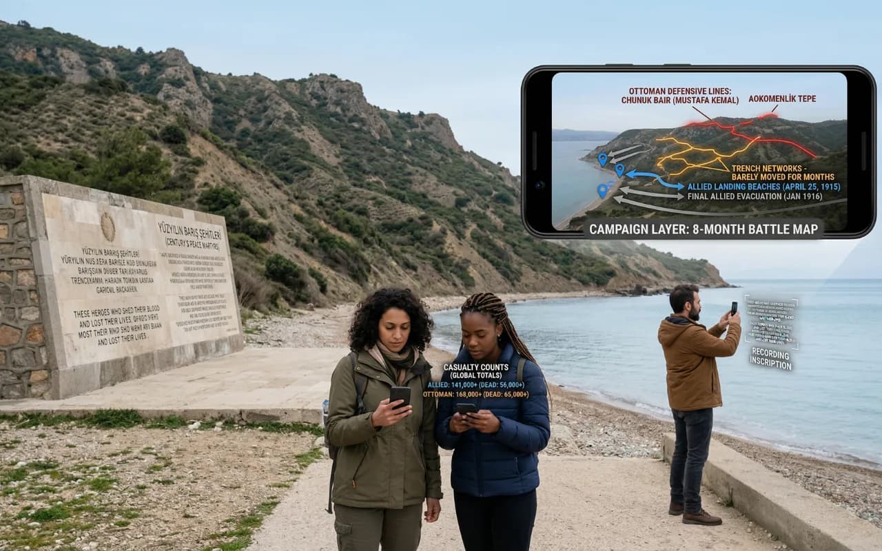 Escape game The Heroes of Gallipoli - Strait front, Çanakkale and Kilitbahir