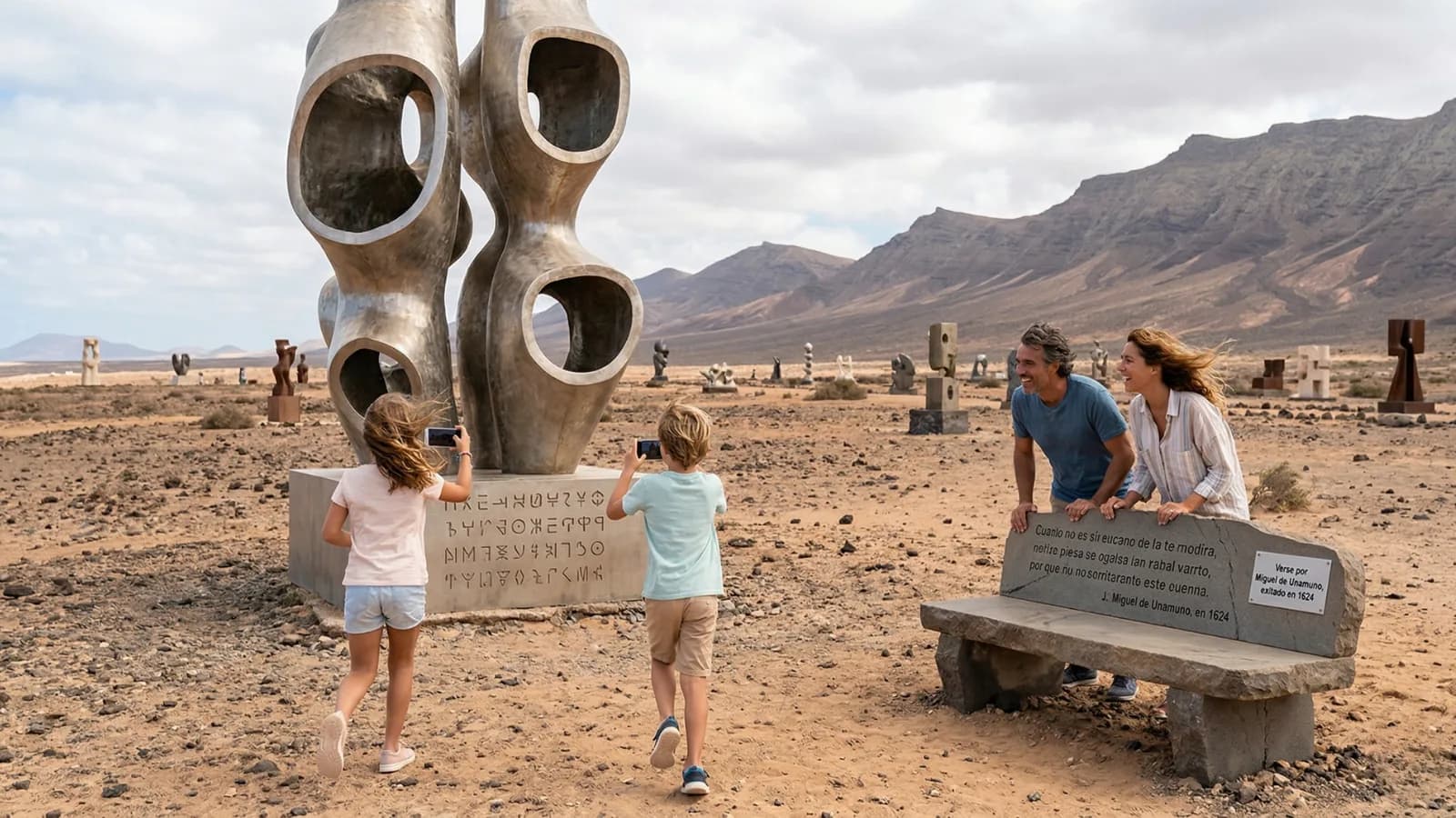 Escape game Sculptures of the Wind - Fuerteventura · Puerto del Rosario, capital & open-air museum