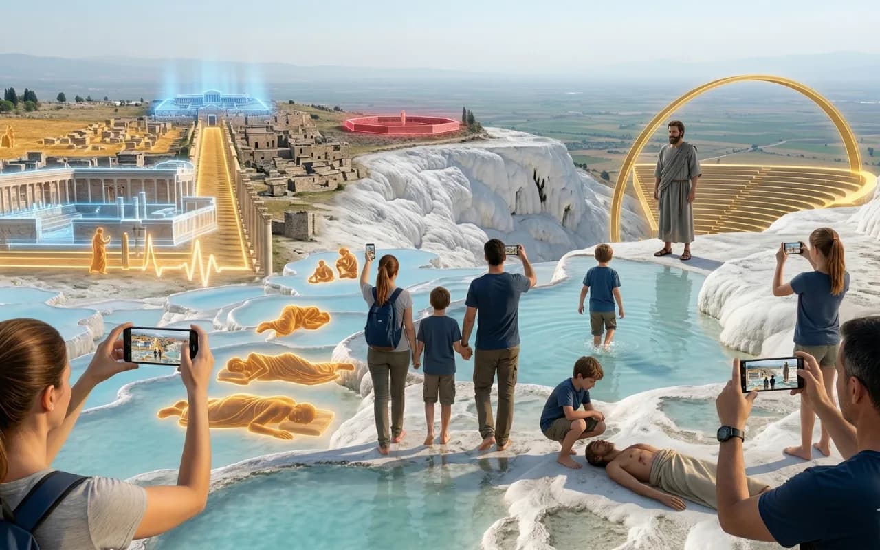 Escape game The Cotton Terraces - Pamukkale and Hierapolis site, Denizli