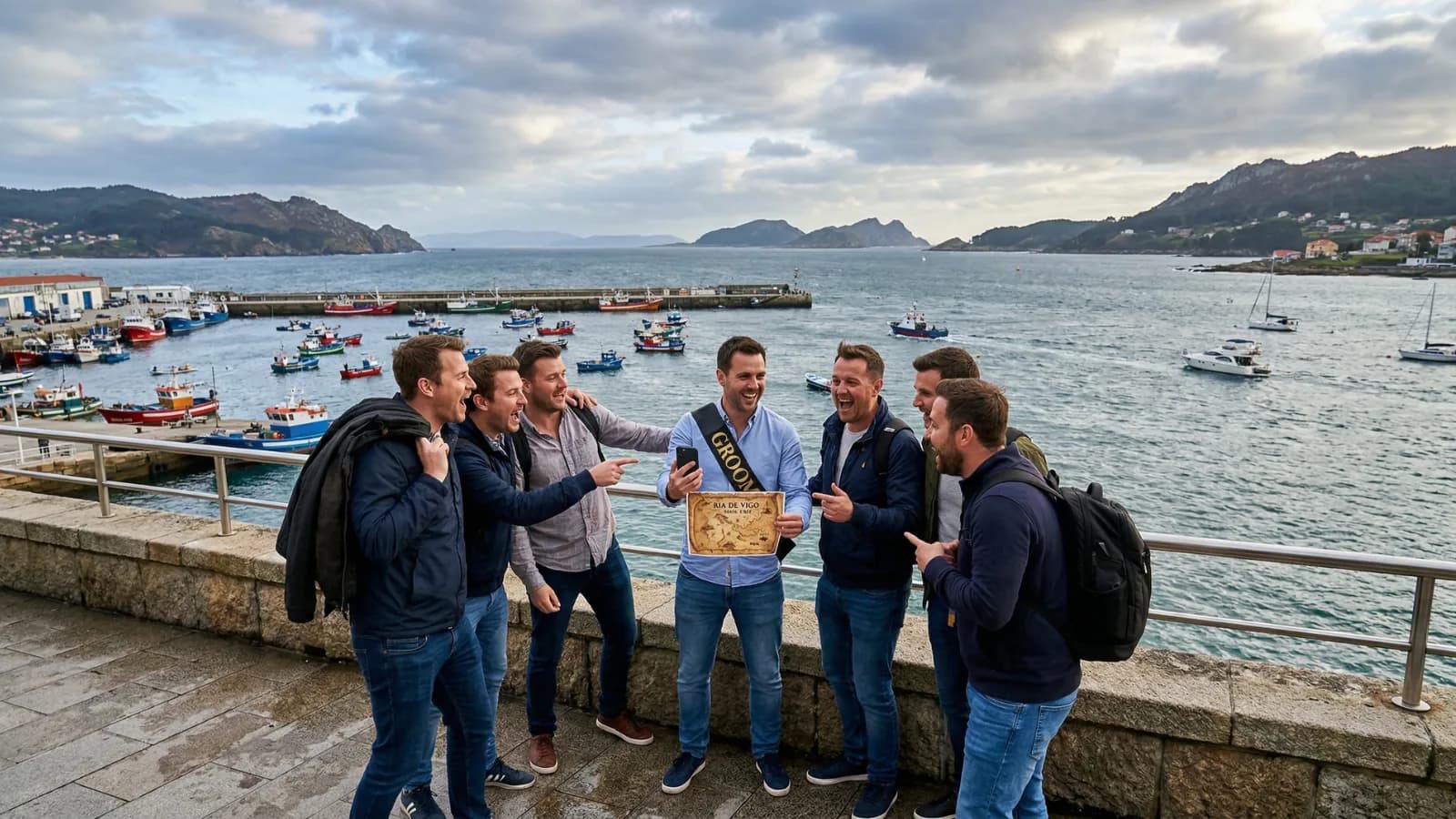 Escape game The Gold of Rande - Vigo · Port & old town