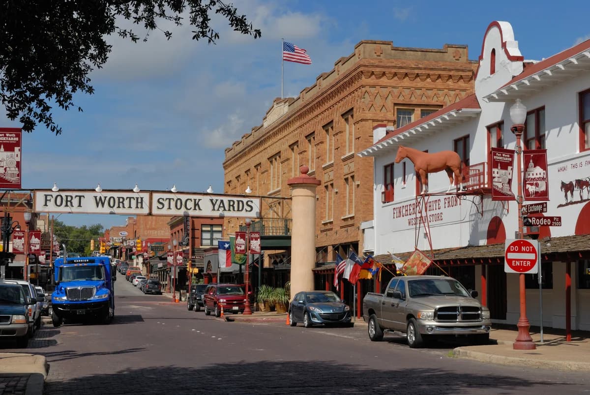 Le Fort Worth Stockyards National Historic District