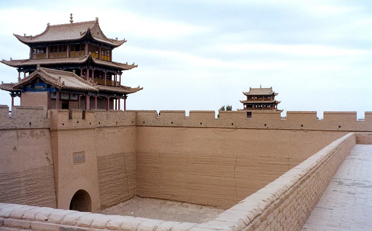 Visite du Fort de Jiayuguan