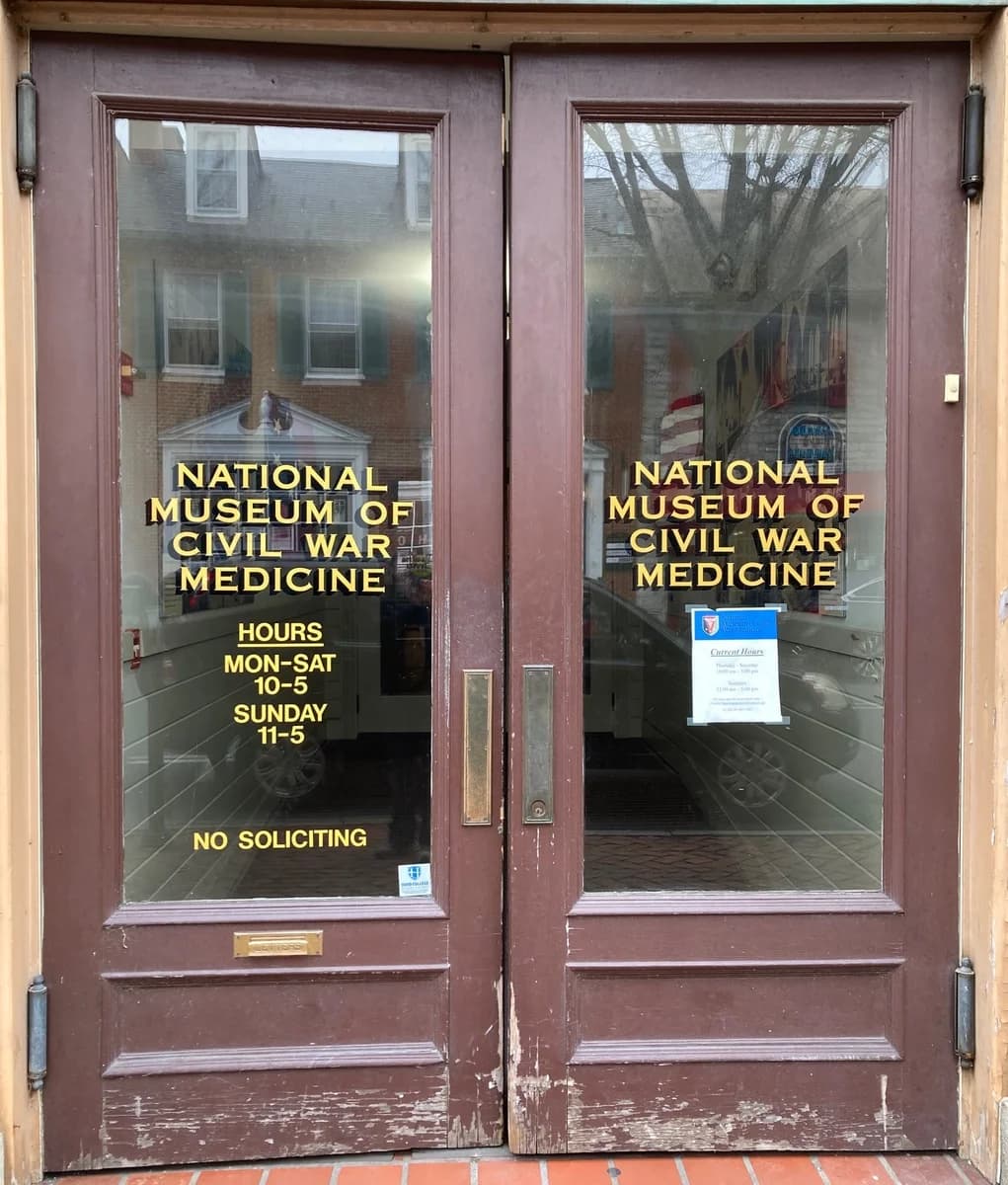 National Museum of Civil War Medicine (intérieur)
