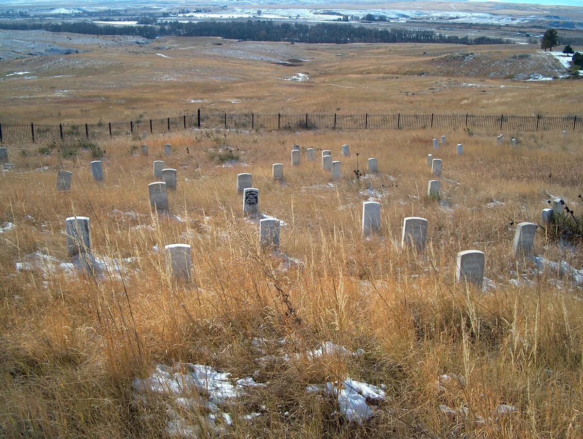 Little Bighorn Battlefield National Monument (Entrée du parc)
