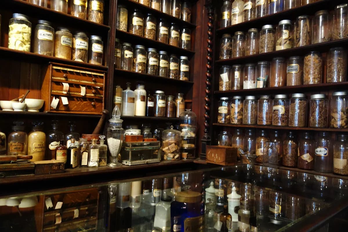 New Orleans Pharmacy Museum (intérieur)