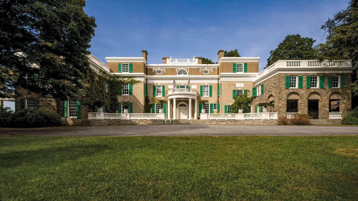 Franklin D. Roosevelt National Historic Site (Maison & Bibliothèque)