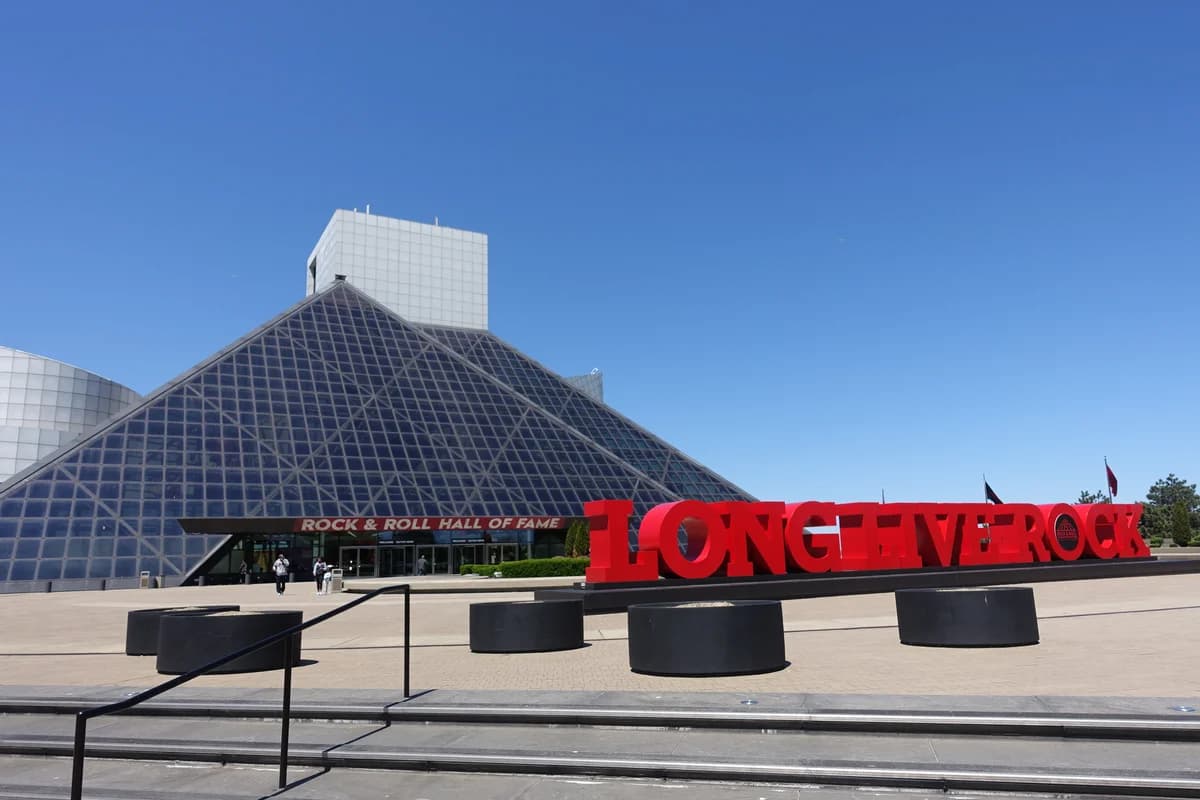 Intérieur du Rock and Roll Hall of Fame