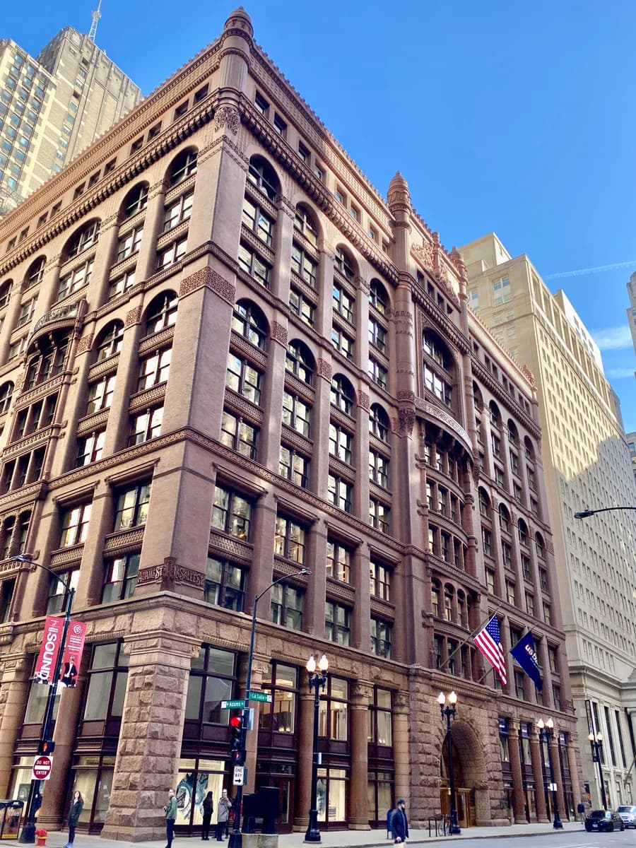 Visite intérieure du Rookery Building