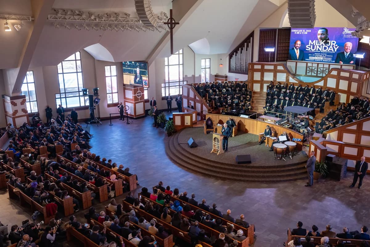 Église Ebenezer Baptist (visite historique)